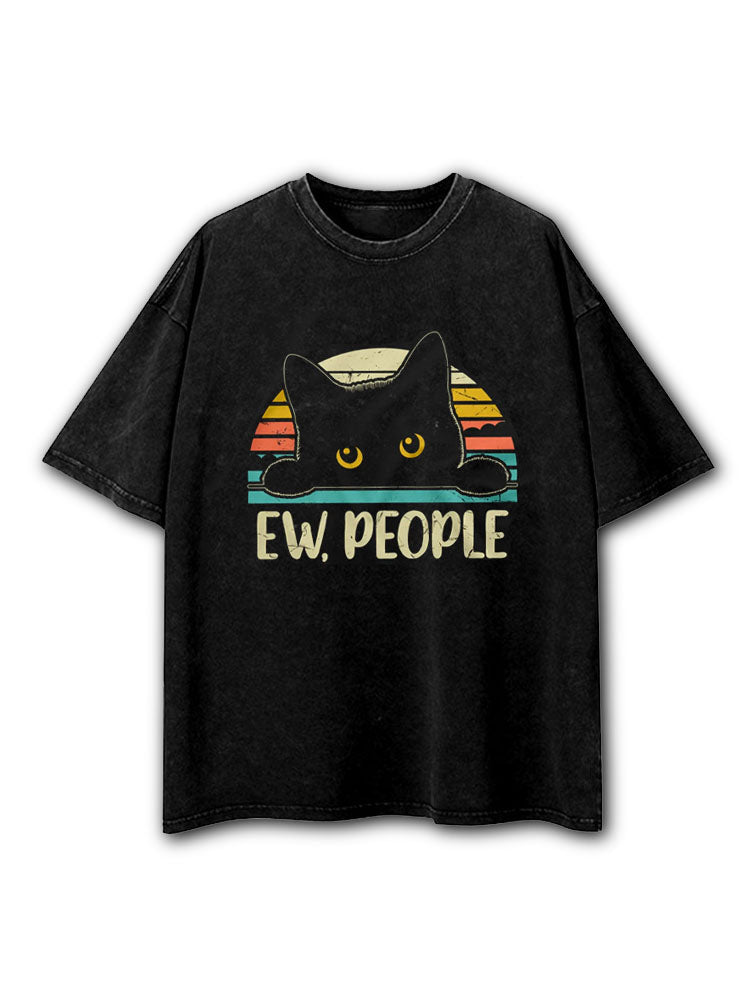 Ew people Washed T-Shirt
