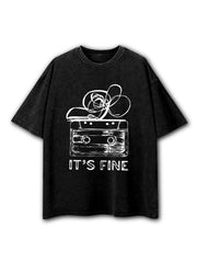 IT'S FINE Washed T-Shirt