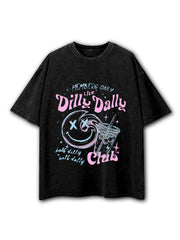 Dilly Dally Club Washed T-Shirt