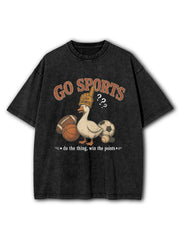 Go Sports Washed T-Shirt