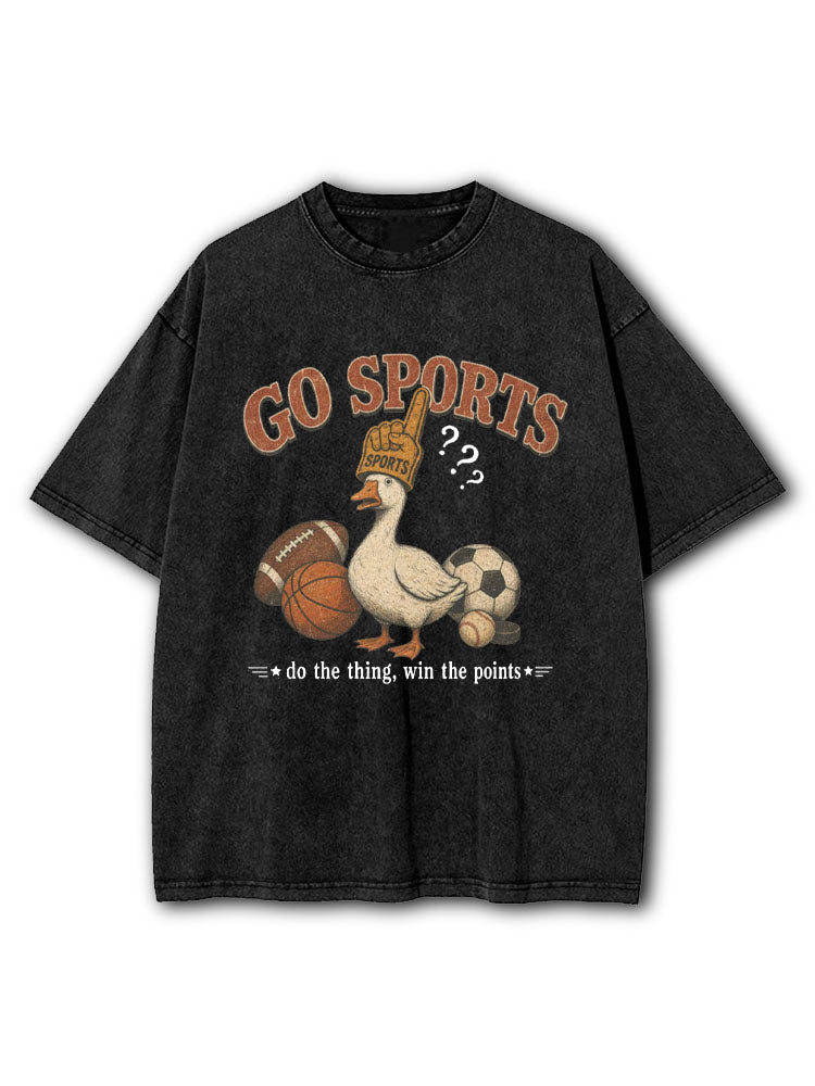 Go Sports Washed T-Shirt