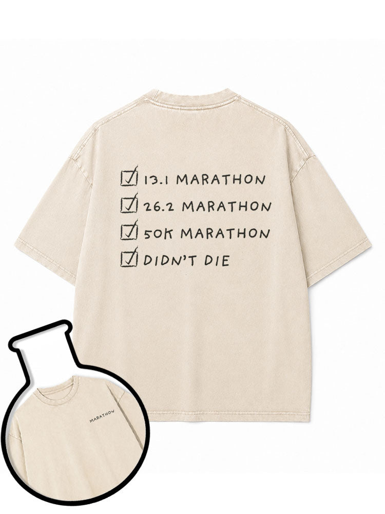 IF I COLLAPSE PLEASE PAUSE MY GARMIN Washed T-Shirt