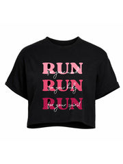 Run For Your Mind Crop Tops
