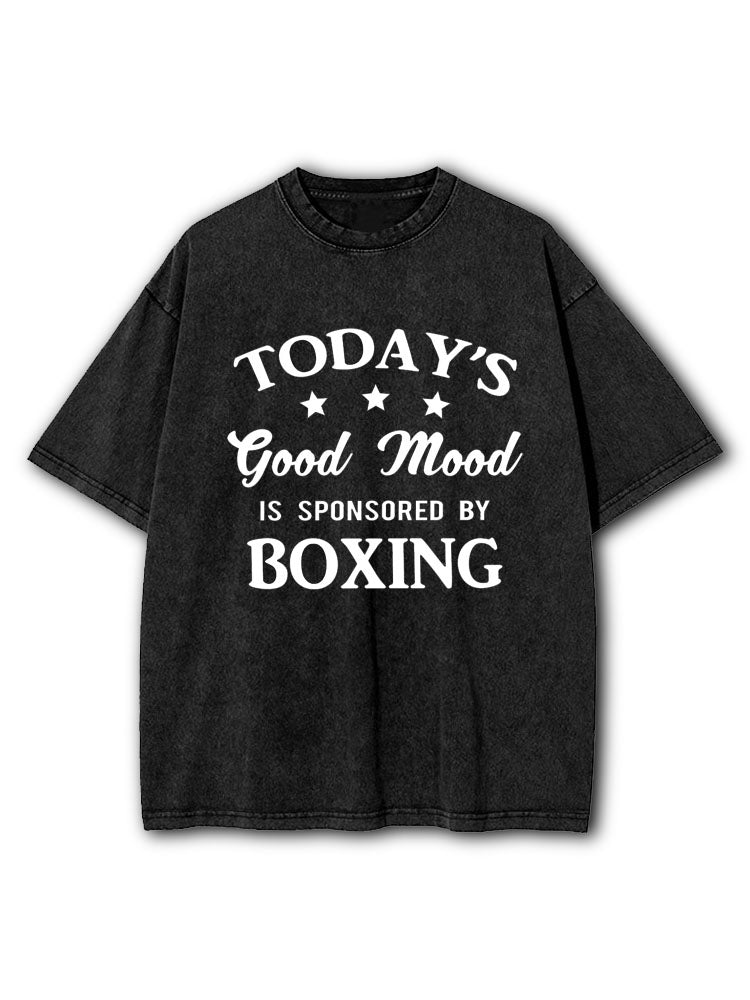 Today's Good Mood Washed T-Shirt