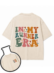 In My Runner Era Washed T-Shirt