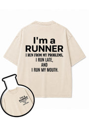 I'm a RUNNER Washed T-Shirt