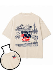 Sydney City RUN Club Washed T-Shirt
