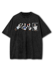 Soccer Goose  Washed T-Shirt
