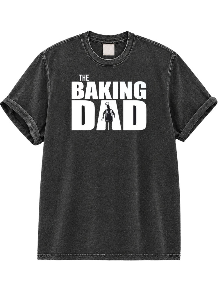 The Baking Dad Washed T-Shirt