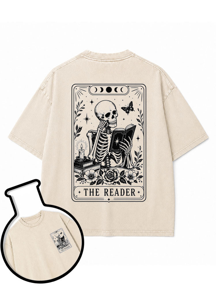 THE READER Washed T-Shirt