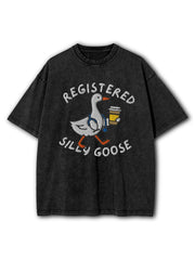 Goose Nurse Washed T-Shirt