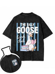 THE SILLY GOOSE book club Washed T-Shirt