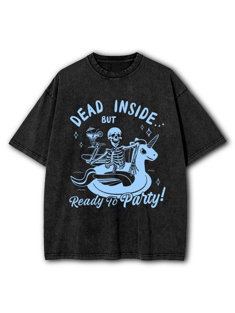 Dead Inside Washed T-Shirt