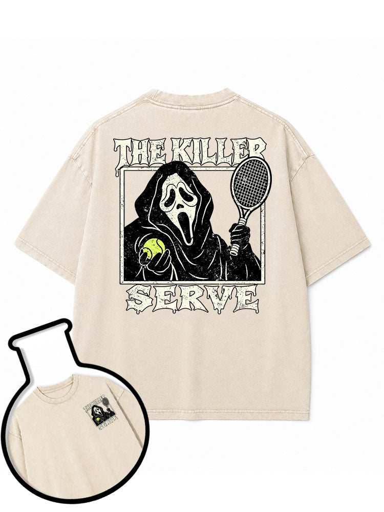 THE KILLER SERVE Washed T-Shirt