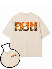 HALLOWEEN RUN Washed T-Shirt