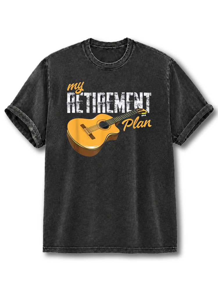My Retirement Plan Washed T-Shirt