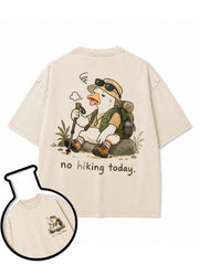no hiking today Washed T-Shirt