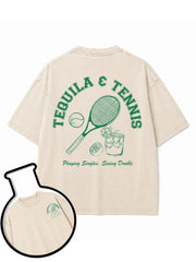 TEQUILA & TENNIS Washed T-Shirt