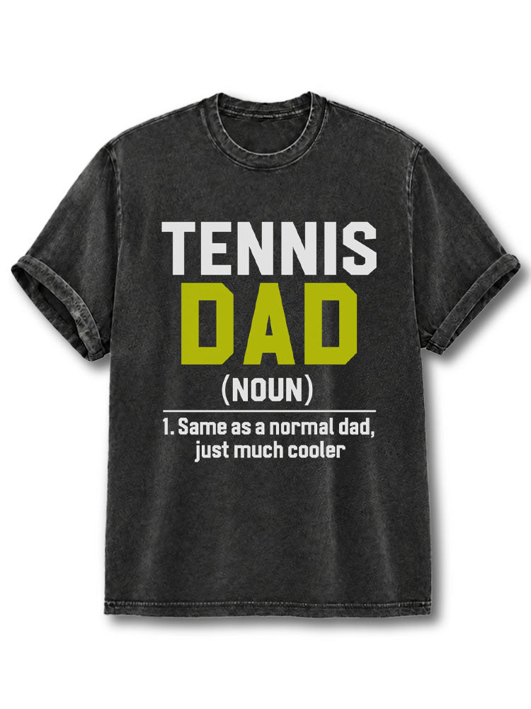 TENNIS DAD Washed T-Shirt