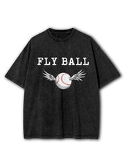 Fly Ball Washed T-Shirt