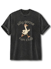 Silly Goose Run Club Washed T-Shirt