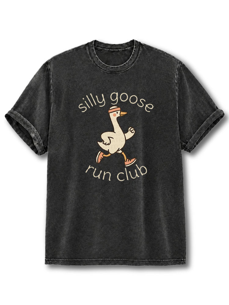Silly Goose Run Club Washed T-Shirt