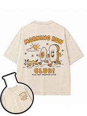 MORNING RUN CLUB Washed T-Shirt