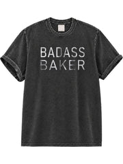 Badass Baker Washed T-Shirt