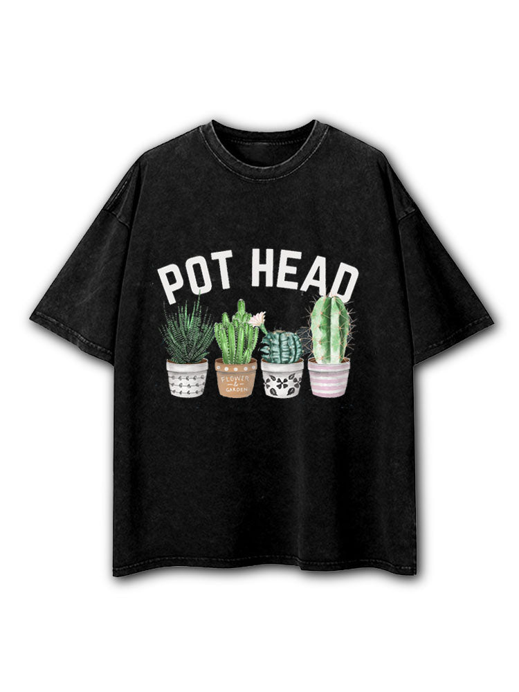 Pot Head Washed T-Shirt