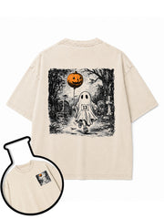Halloween Marathon  Washed T-Shirt