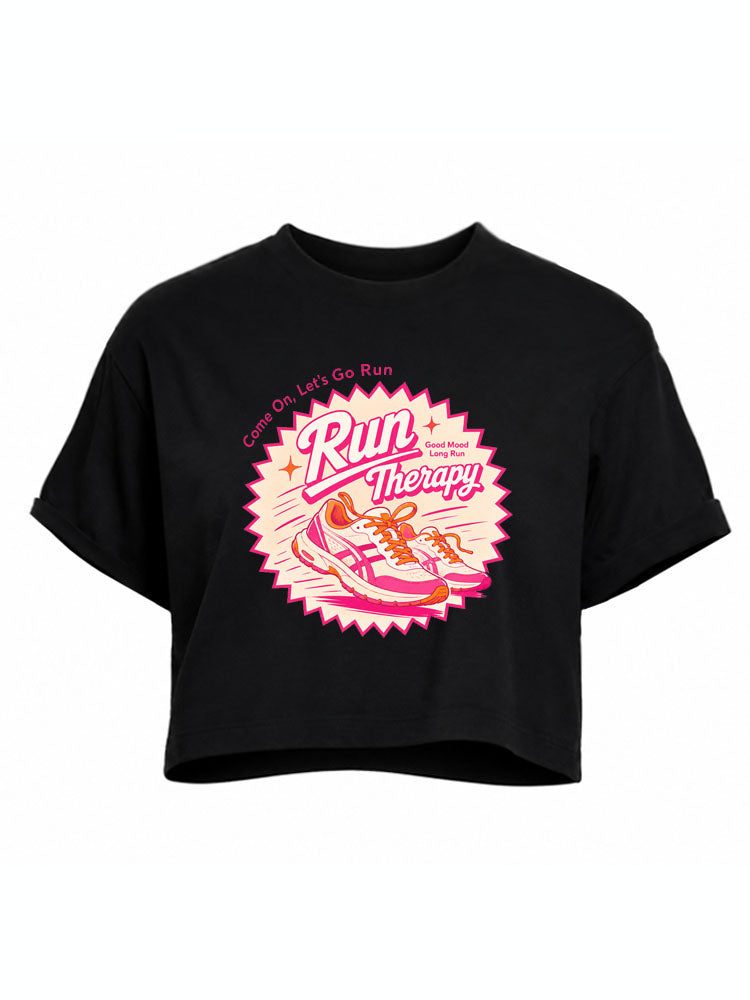 Good Mood Long Run Crop Tops