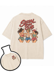 SOCIAL RUN CLUB Washed T-Shirt