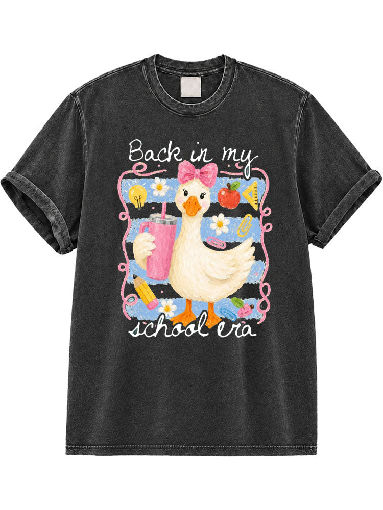 Back in My School Era Washed T-Shirt