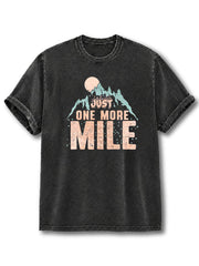 Just One More Mile Washed T-Shirt