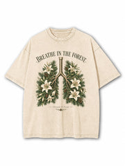 Breath In The Forest Washed T-Shirt