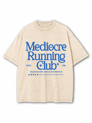 Mediocre Running Club Washed T-Shirt