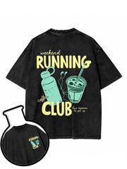 Weekend Running Coffee Club Washed T-Shirt