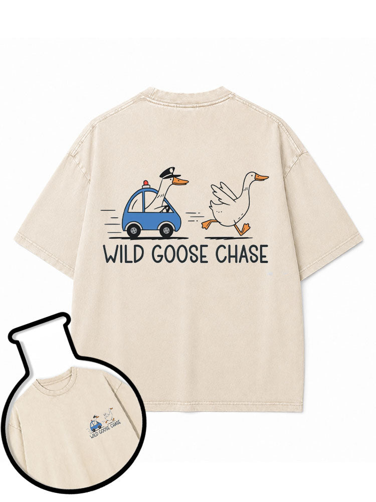 WILD GOOSE CHASE Washed T-Shirt