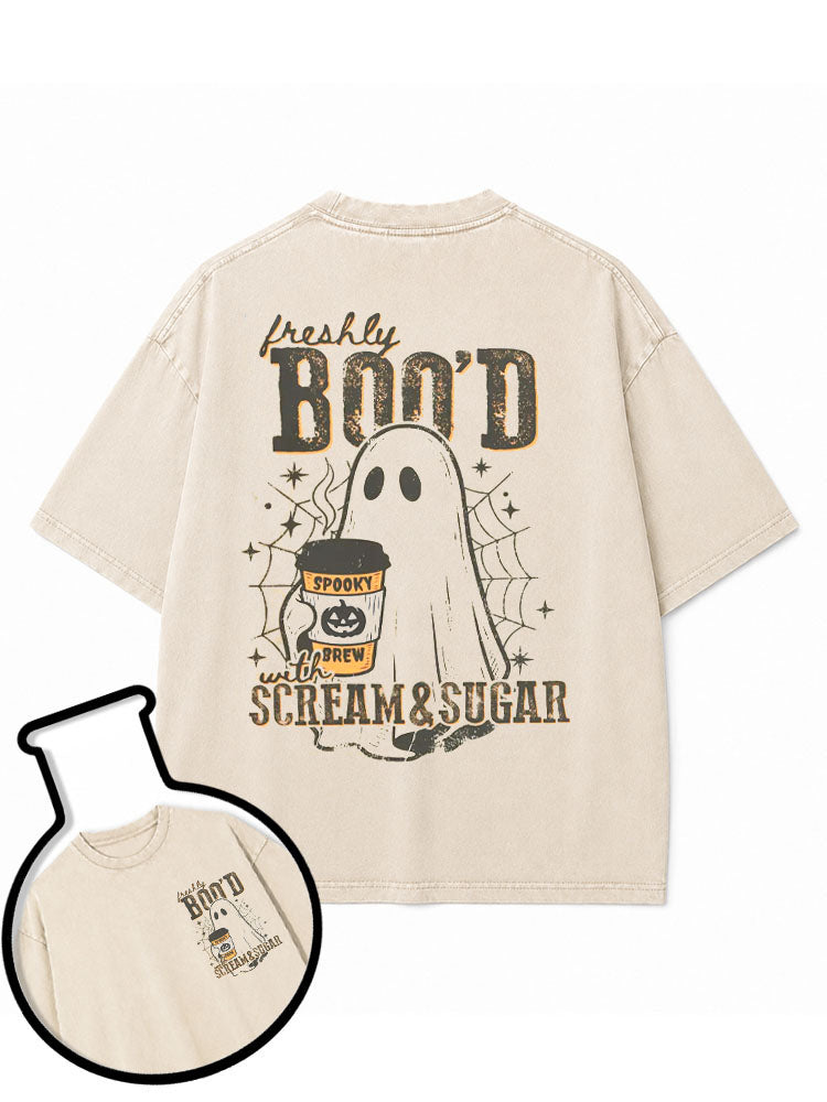 freshly BOO’D with Washed T-Shirt