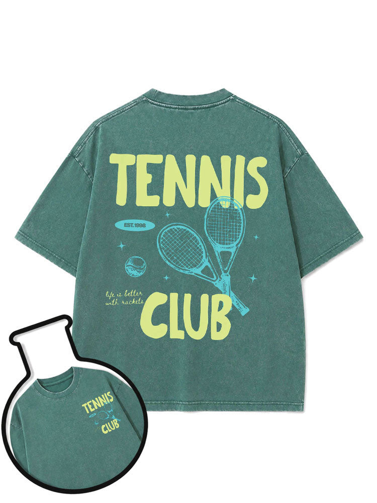 TENNIS CLUB Washed T-Shirt