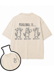 PICKLEBALL IS Washed T-Shirt