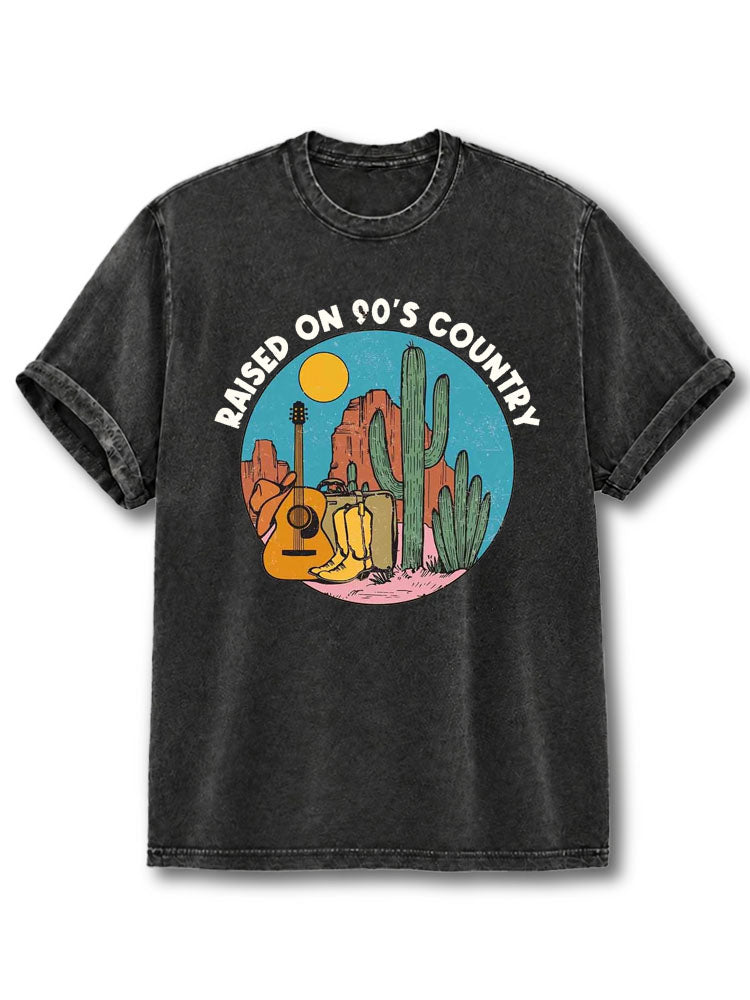 Raised on 90's Country Washed T-Shirt