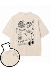 PEDAL CONNOISSEUR Washed T-Shirt