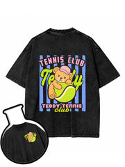 Teddy TENNIS CLUB Washed T-Shirt