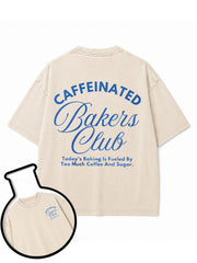 CAFFEINATED Bakers Club Washed T-Shirt