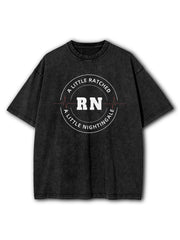 Critical Care Nurse Washed T-Shirt