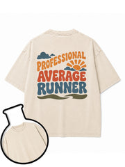 PROFESSIONAL AVERAGE RUNNER Washed T-Shirt