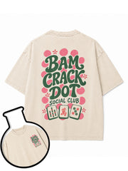 BAM CRACK DOT SOCIAL CLUB Washed T-Shirt