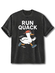 Run Quack Washed T-Shirt