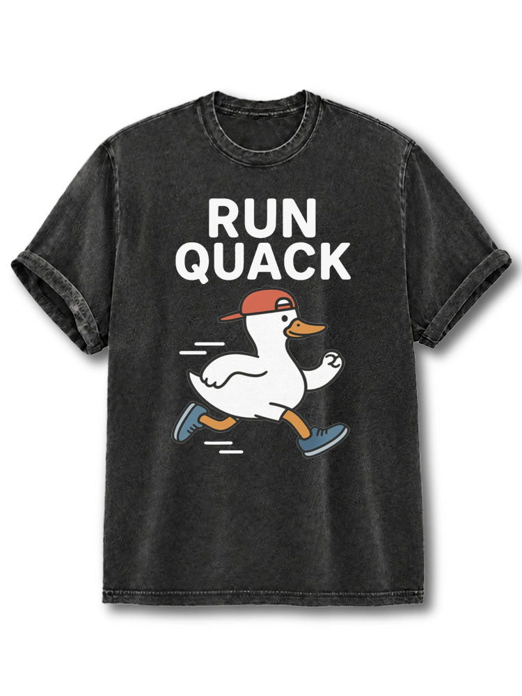 Run Quack Washed T-Shirt